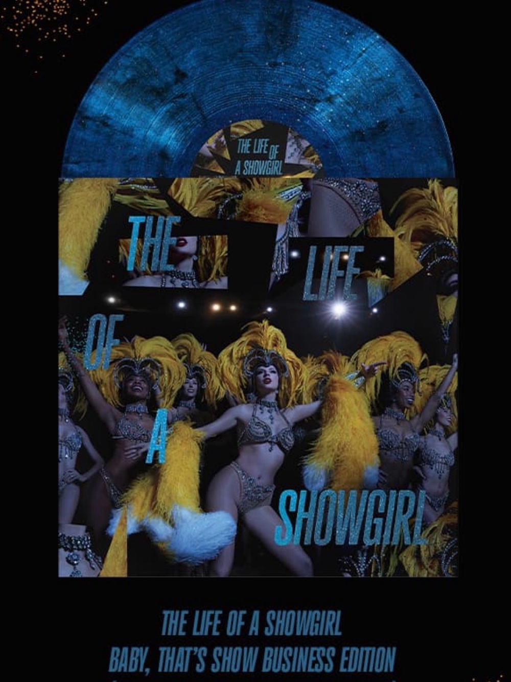 NEW SEALED Taylor Swift Life Of A Showgirl Show Business Lakeside Beach Vinyl